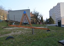 Venkovní hrací plocha s pískovištěm na ulici Lesní, Adamov I