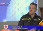 Tématická reportáž TV Adamov - požár bytového domu