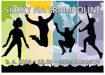 Soutěž ve skocích na trampolíně