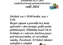 Volejbalový turnaj Sokol Adamov