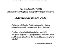 Nohejbalový turnaj Sokol Adamov