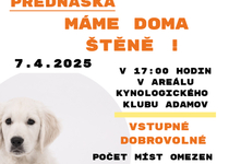 přednáška "Máme doma štěně!