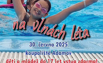 Na vlnách léta - koupaliště Adamov