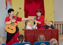 Pohádkové Loutkohraní s herečkami Kateřinou a Marcelou