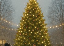 SLAVNOSTNÍ ROZSVÍCENÍ VÁNOČNÍHO STROMU V ADAMOVĚ