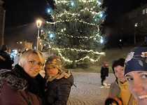 Slavnostní rozsvícení vánočního stromu v Adamově...