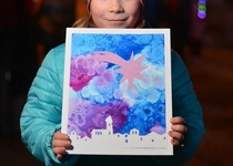 Slavnostní rozsvícení vánočního stromu v Adamově...