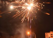 Novoroční ohňostroj ve fotografiích