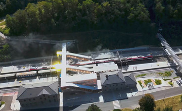 Adamovský infokanál - Modernizace koridoru mezi Brnem a Blanskem