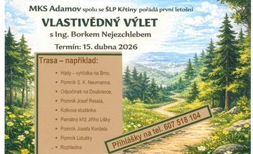 PRVNÍ LETOŠNÍ VLASTIVĚDNÝ VÝLET...