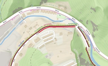 Dopravní omezení v ulici Plotní