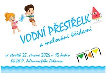 Vodní přestřelka a malování křídami