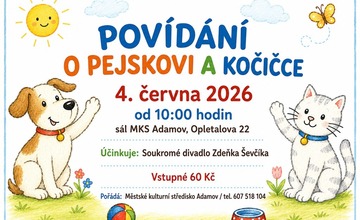 POVÍDÁNÍ O PEJSKOVI A KOČIČCE / pohádka pro MŠ Jilemnického a ostatní děti