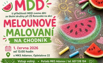 MELOUNOVÉ MALOVÁNÍ NA CHODNÍK