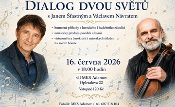 NÁHRADNÍ  TERMÍN POŘADU: DIALOG DVOU SVĚTŮ S JANEM ŠŤASTNÝM