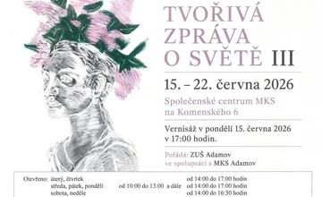ČERVNOVÁ VÝSTAVA BUDE PATŘIT ZUŠ ADAMOV