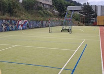 Uzavření školní hřiště na ul. Komenského - červen až srpen