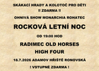 Gulášový festival a Rocková letní noc