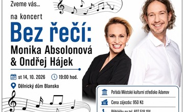 ZÁJEZD NA KONCERT MONIKY ABSOLONOVÉ
