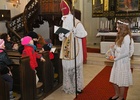 Adamovský kostel sv. Barbory navštívil Mikuláš