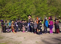 Pálení čarodějnic na sklaďáku