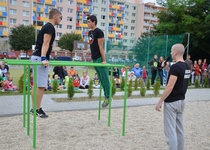 Slavnostní otevření workoutového hřiště ve fotografiích