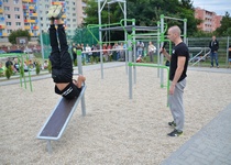 Slavnostní otevření workoutového hřiště ve fotografiích