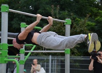 Slavnostní otevření workoutového hřiště ve fotografiích