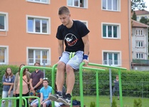 Slavnostní otevření workoutového hřiště ve fotografiích