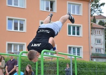 Slavnostní otevření workoutového hřiště ve fotografiích