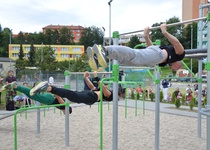 Slavnostní otevření workoutového hřiště ve fotografiích