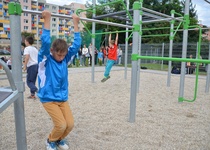Slavnostní otevření workoutového hřiště ve fotografiích