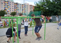 Slavnostní otevření workoutového hřiště ve fotografiích
