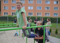 Slavnostní otevření workoutového hřiště ve fotografiích