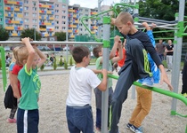 Slavnostní otevření workoutového hřiště ve fotografiích