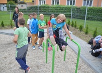Slavnostní otevření workoutového hřiště ve fotografiích