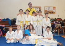 Judistický turnaj v sokolovně