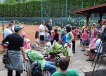 Oslava Dne dětí na tenisových kurtech 2017
