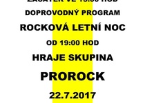 Gulášový festival na Sklaďáku / Rocková letní noc se skupinou Prorock