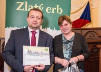 Zlatý erb - 2. místo pro město Adamov v Jihomoravském kraji