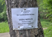 Studánka Pod Hradem ve zkušebním provozu