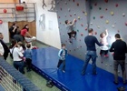 Horolezecké závody na Boulderingové stěně