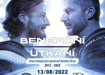 Benefiční utkání dvou hokejových generací Komety Brno 2012-2022