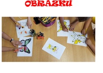 Výstava prázdninových obrázků