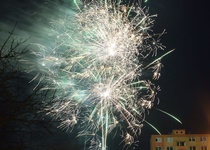 Novoroční ohňostroj ve fotografiích