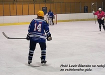 HC Laviny Blansko - Spartak Adamov 6:18 (3:5, 2:6, 1:7)