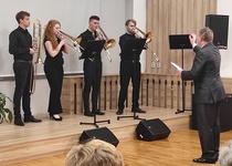 Brněnští trombonisté v Adamově