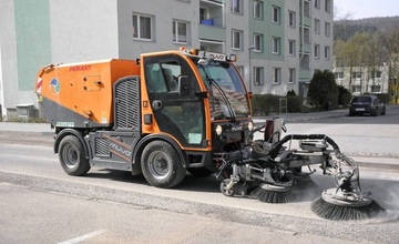 Blokové čištění místních komunikací – podzim 2023