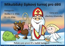 Mikulášský turnaj pro děti v šipkách
